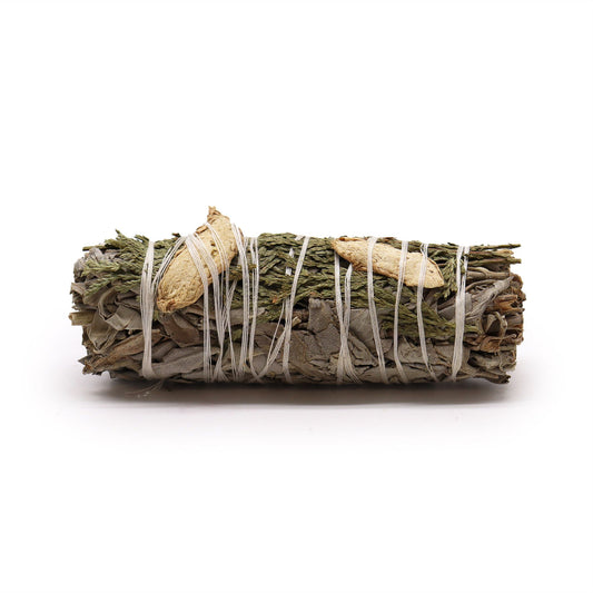 Smudge Stick - Witte Salie, Gember & Ceder 10cm