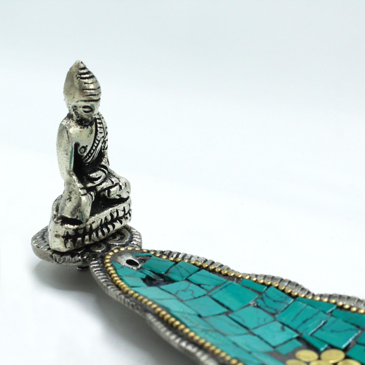 Buddha Long Leaf Tibetaanse Decoratieve Wierookhouder