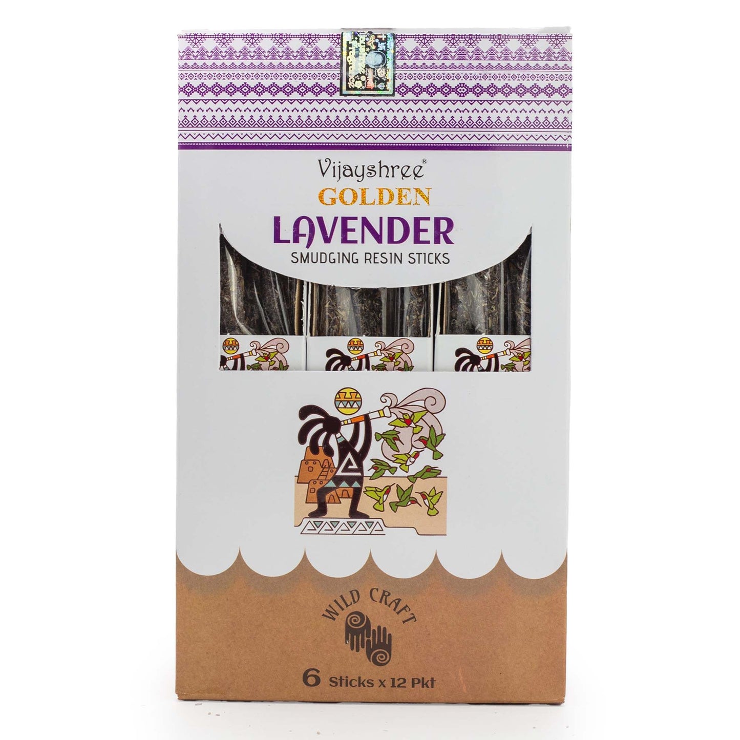 Golden Lavendel Smudging Harsstaafjes – 30g (6 stuks)
