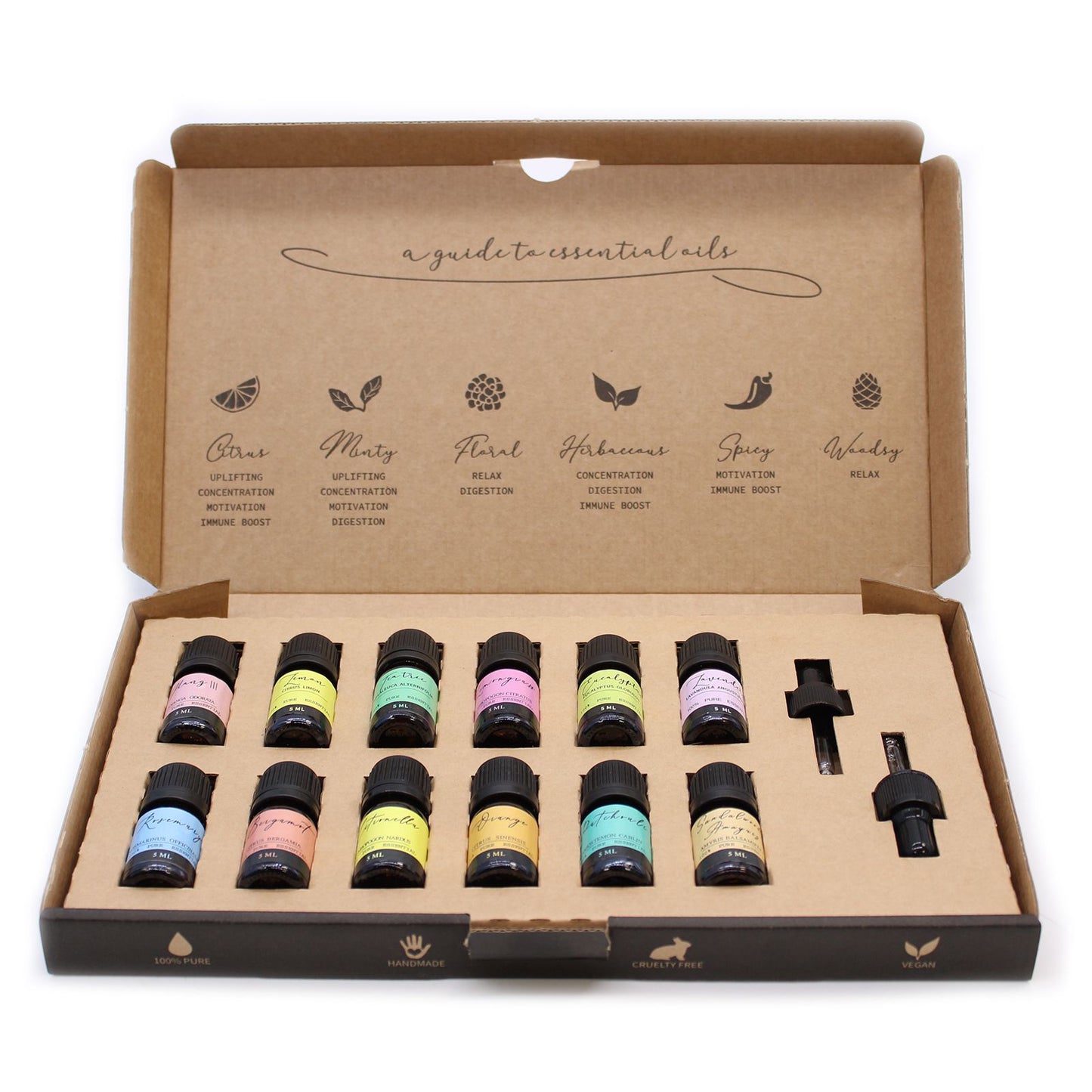 Aromatherapie Essentiële Oliën Set - Top 12