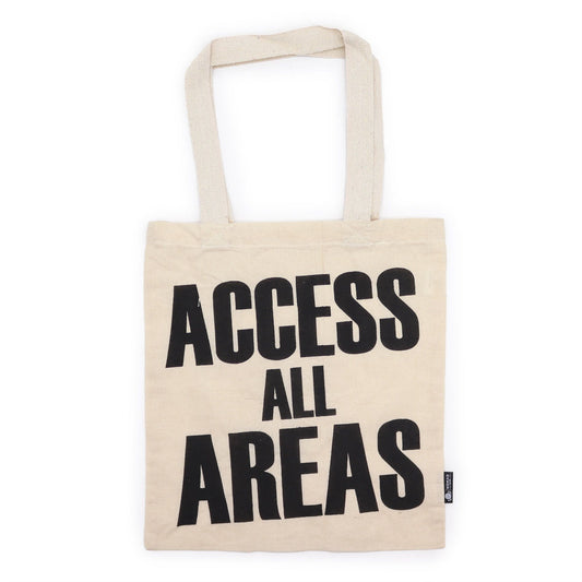 Nomad Sari Iconic Basic Tote Bag – Access All Areas – Naturel 4oz
