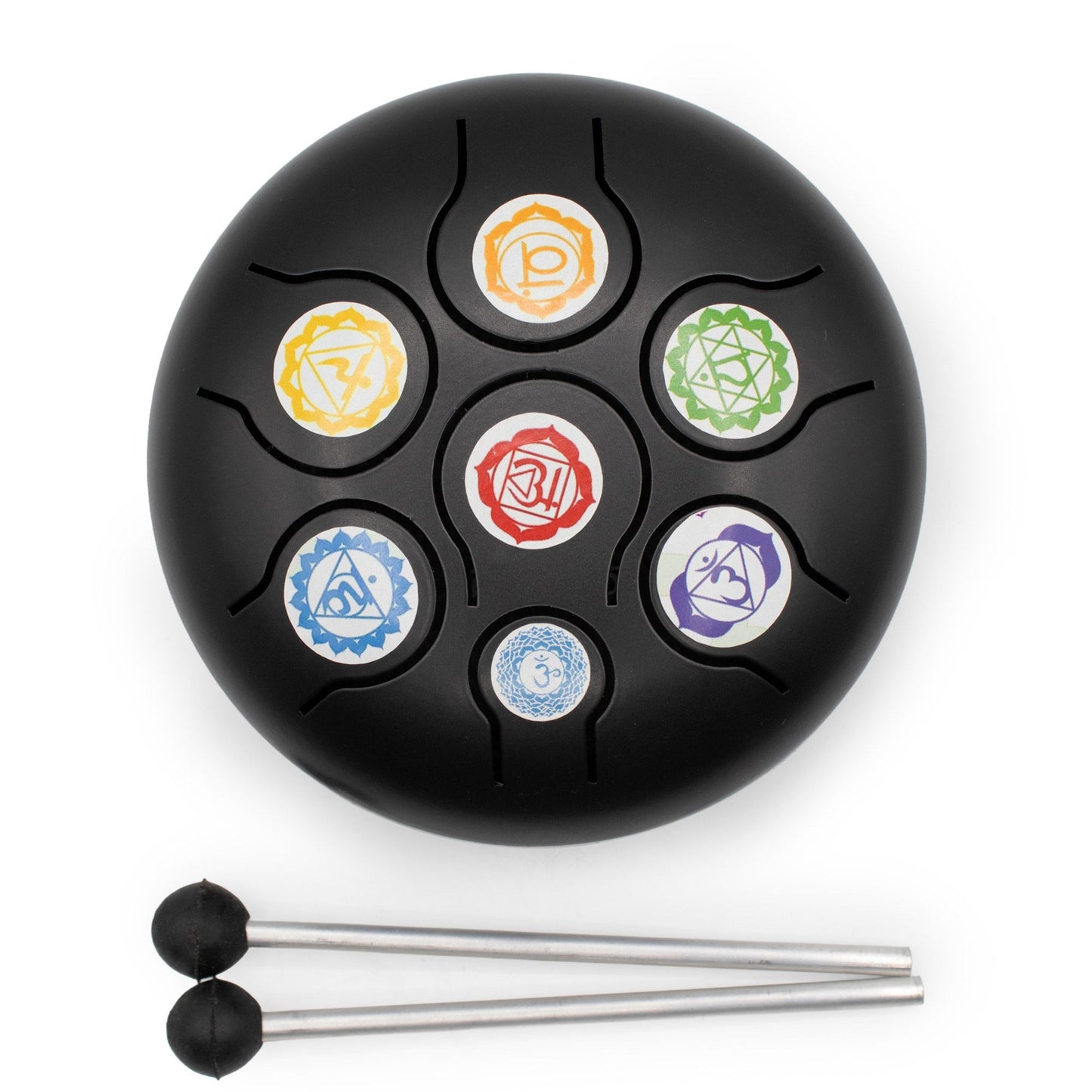 Low-Med Hapi Drum Black Chakra – 14x7 cm