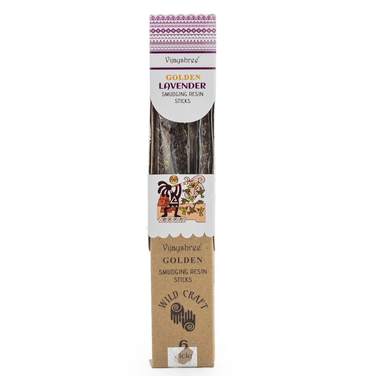 Golden Lavendel Smudging Harsstaafjes – 30g (6 stuks)
