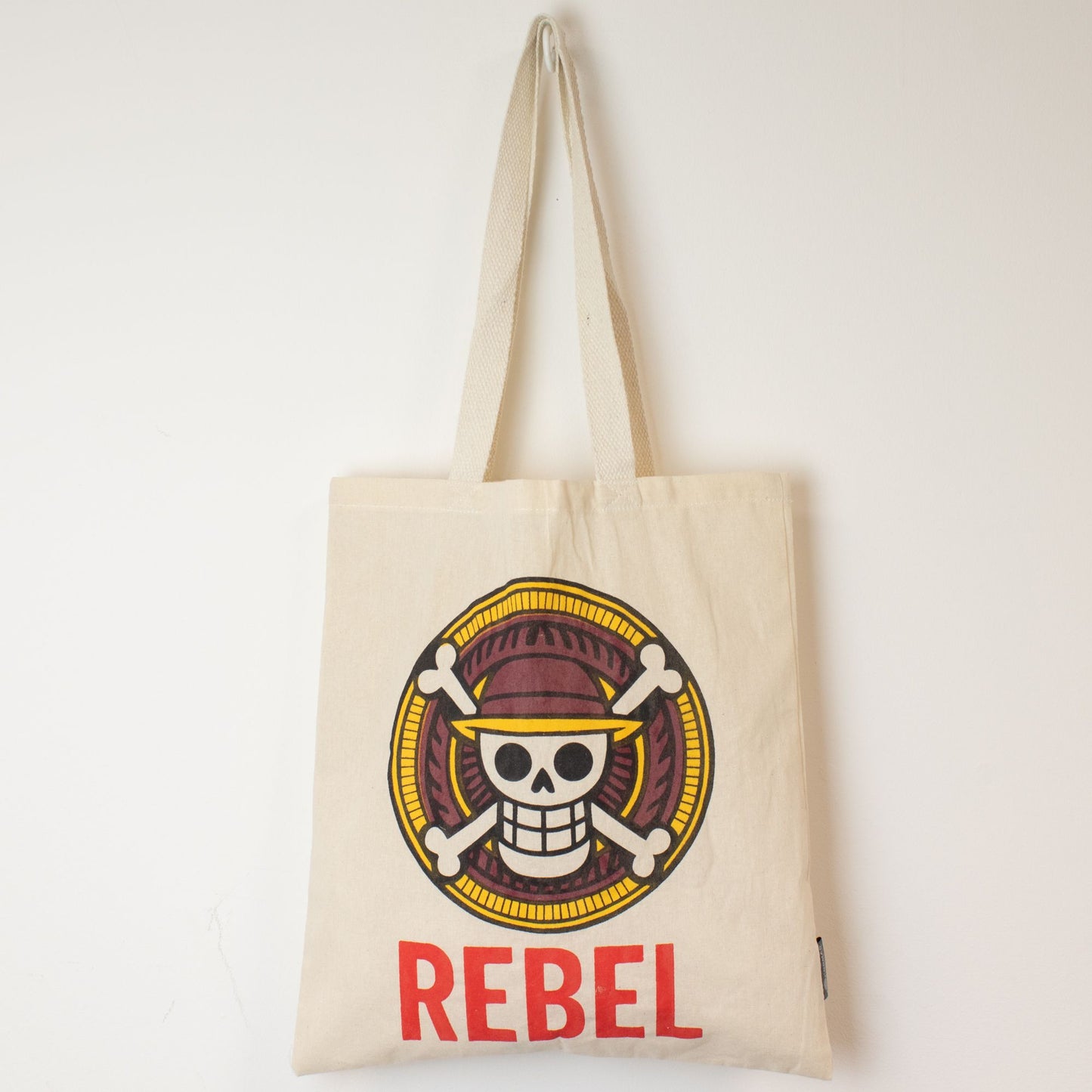 Nomad Sari Iconic Basic Tote Bag – REBEL – Naturel 4oz