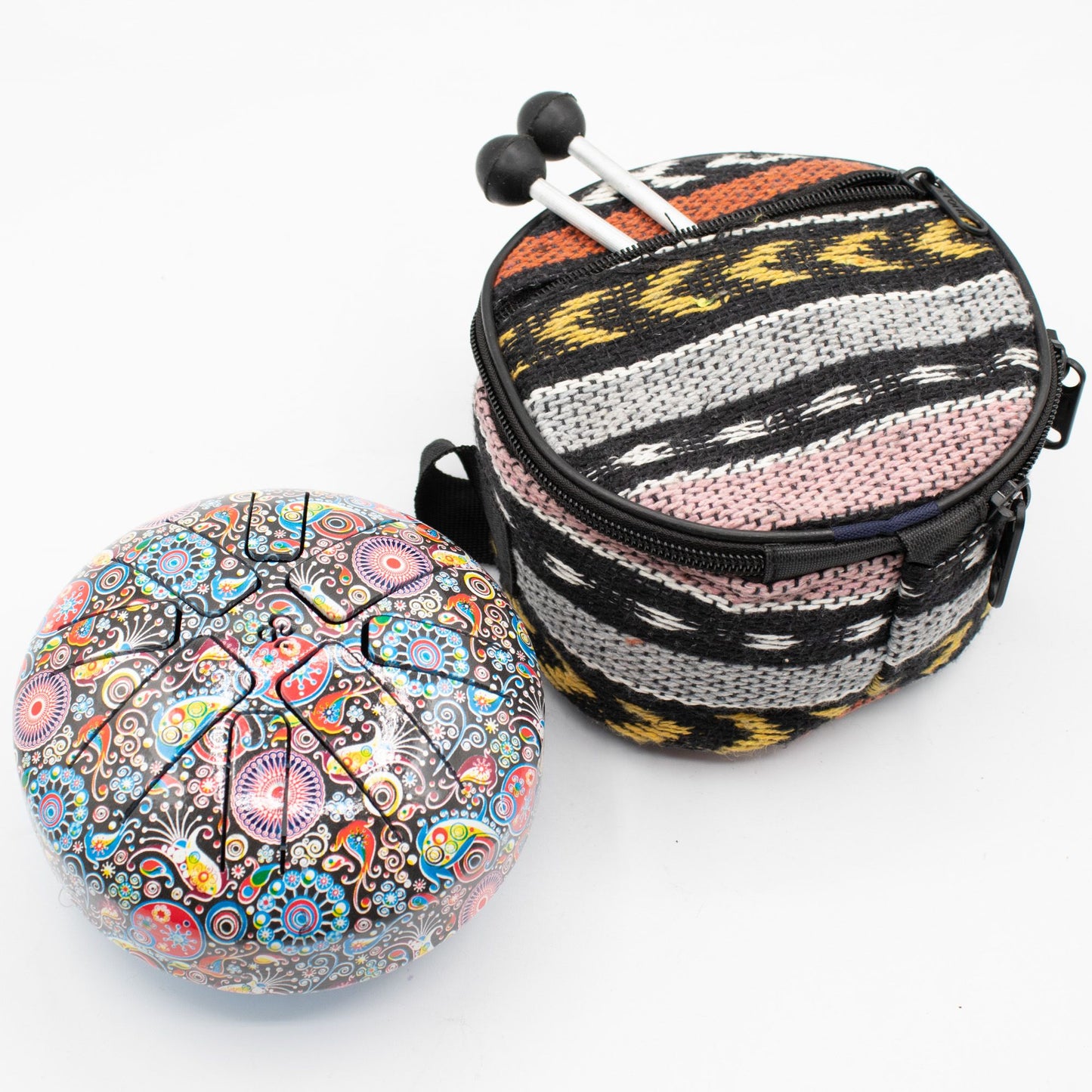 Kleine Hapi Drum Multi-Colour – 13x9 cm