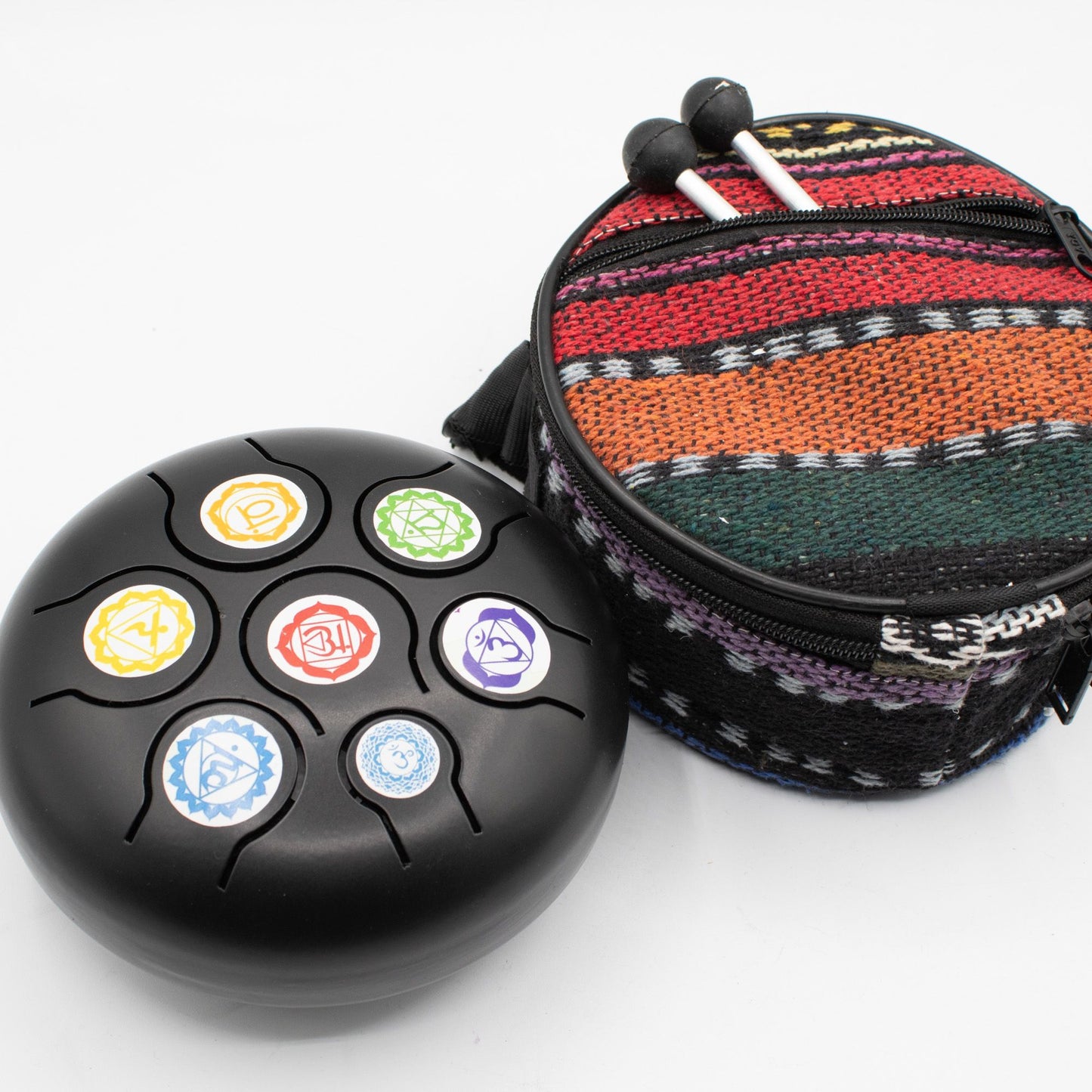 Low-Med Hapi Drum Black Chakra – 14x7 cm