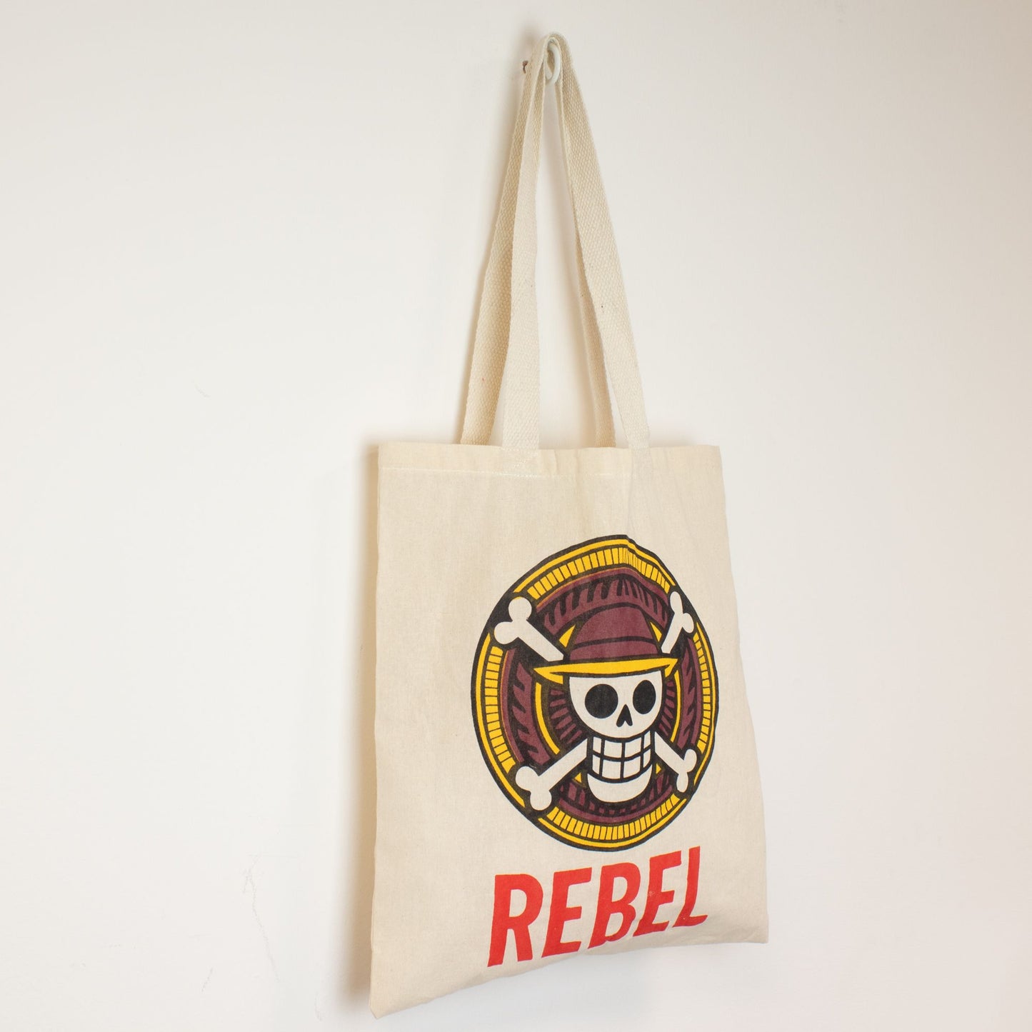 Nomad Sari Iconic Basic Tote Bag – REBEL – Naturel 4oz