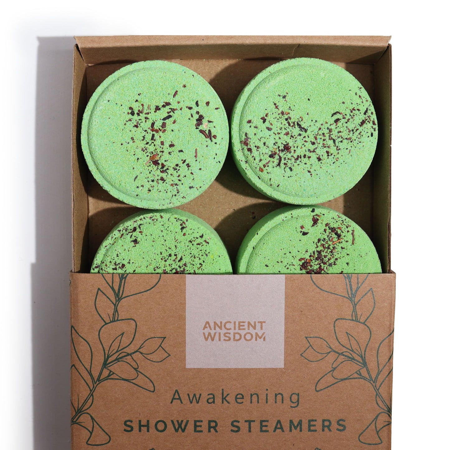 Zen Douchestoomers – Wellness Kwartet – Ontwaken (Groen) | 4 stuks