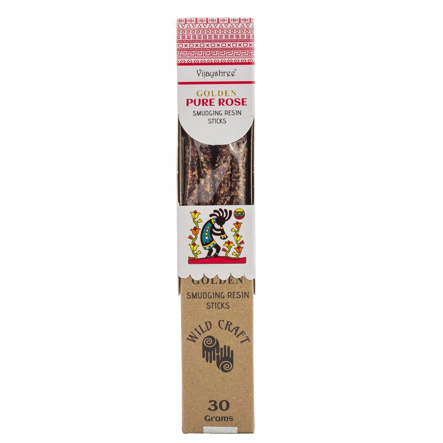 30g Golden Pure Roos Smudging Harsstaafjes (6 stuks)