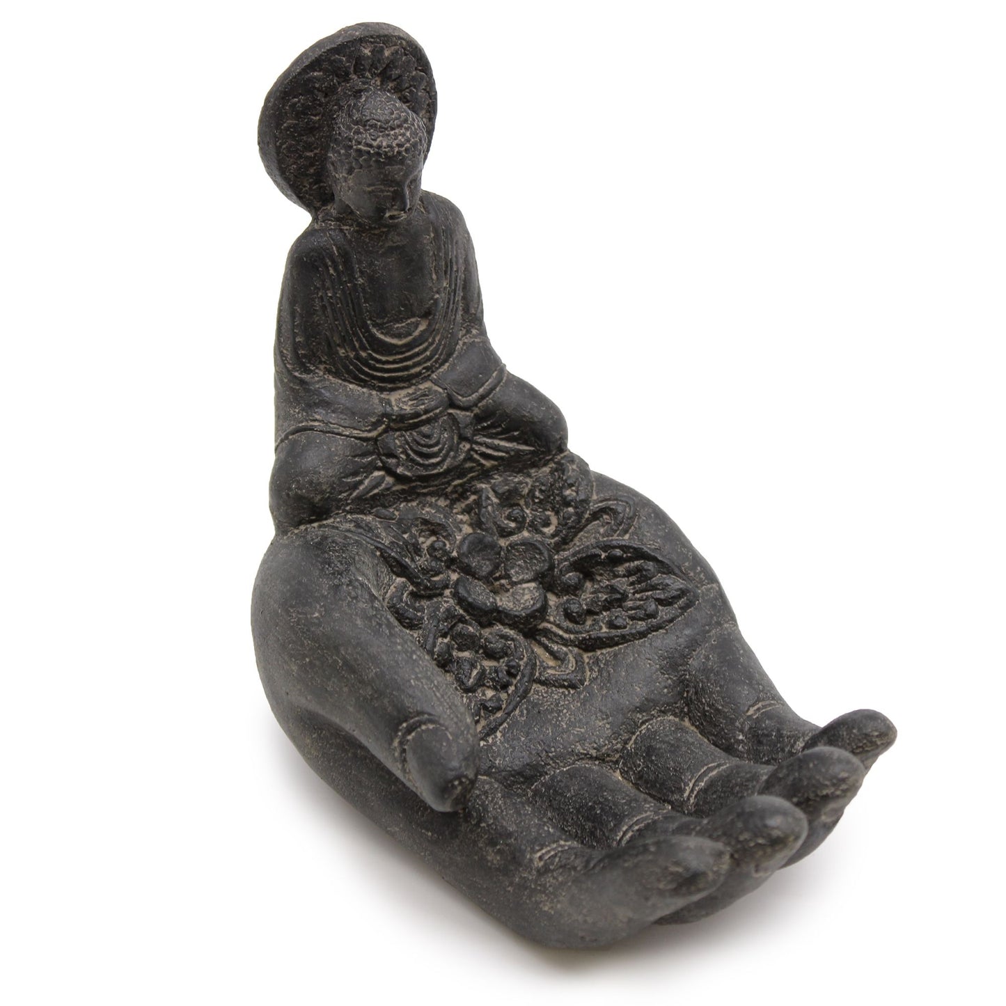 Boeddha & Hand Wierookbrander – Zwart