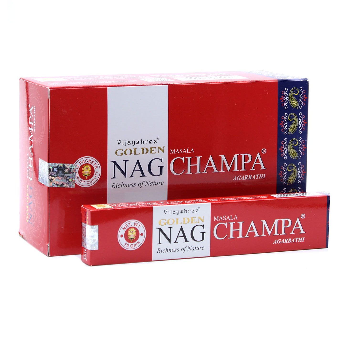 Golden Nag Wierookstokjes – Champa (15g)