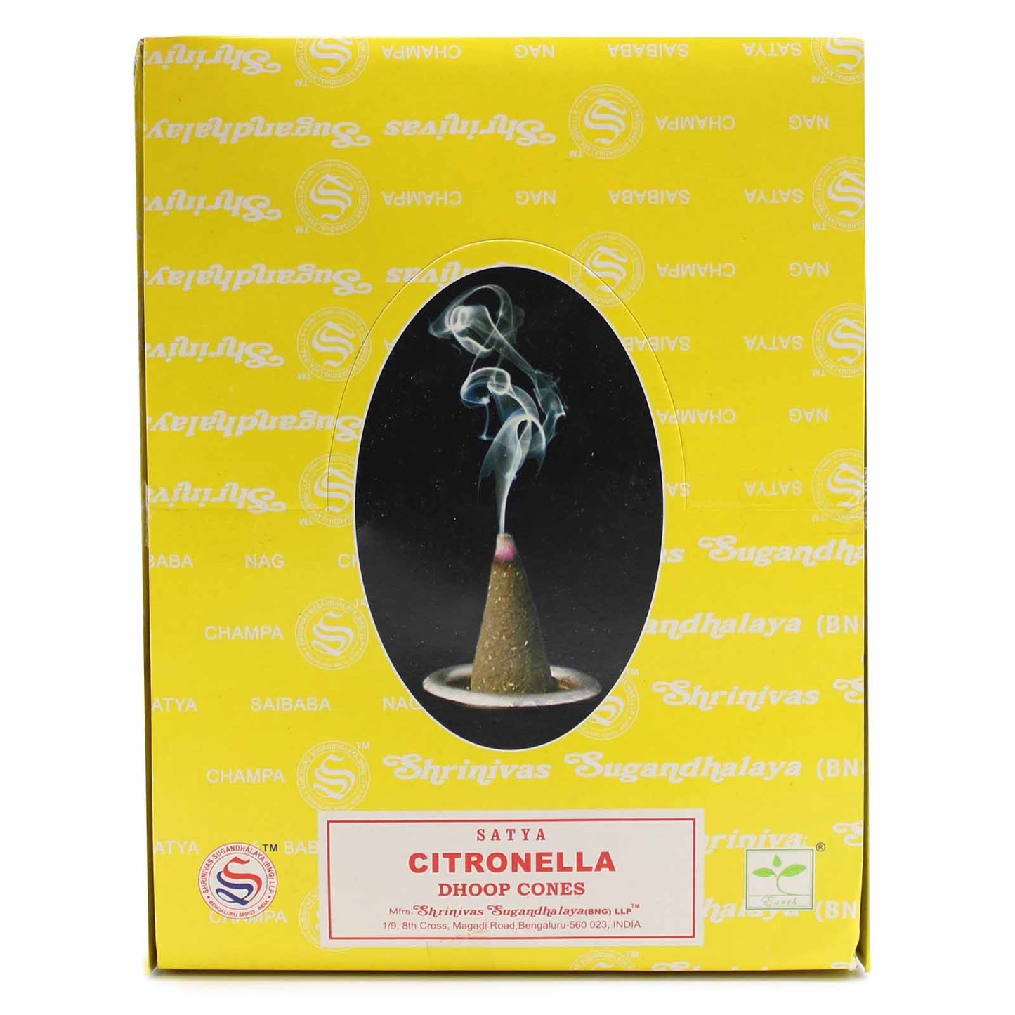 Citronella Dhoop Kegels – Natuurlijke Wierookkegels