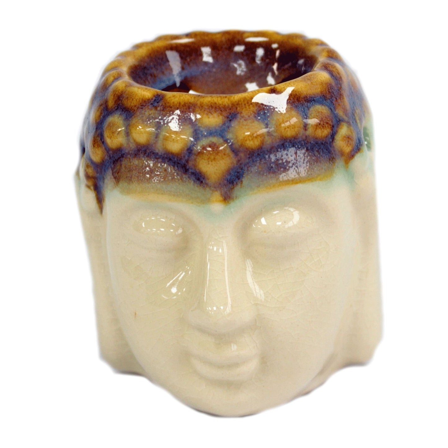 Buddha Oliebrander - Ivoor & Mint