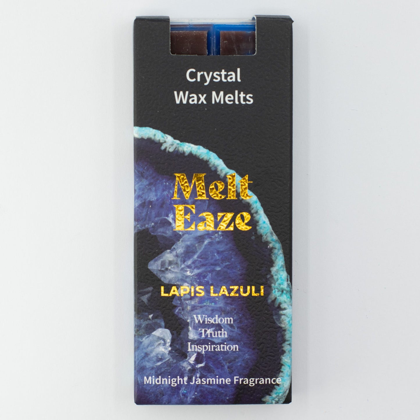 MeltEaze Lapis Night Wax Melts – Diepe Huisgeur met Lapis Lazuli | Soul Studio M