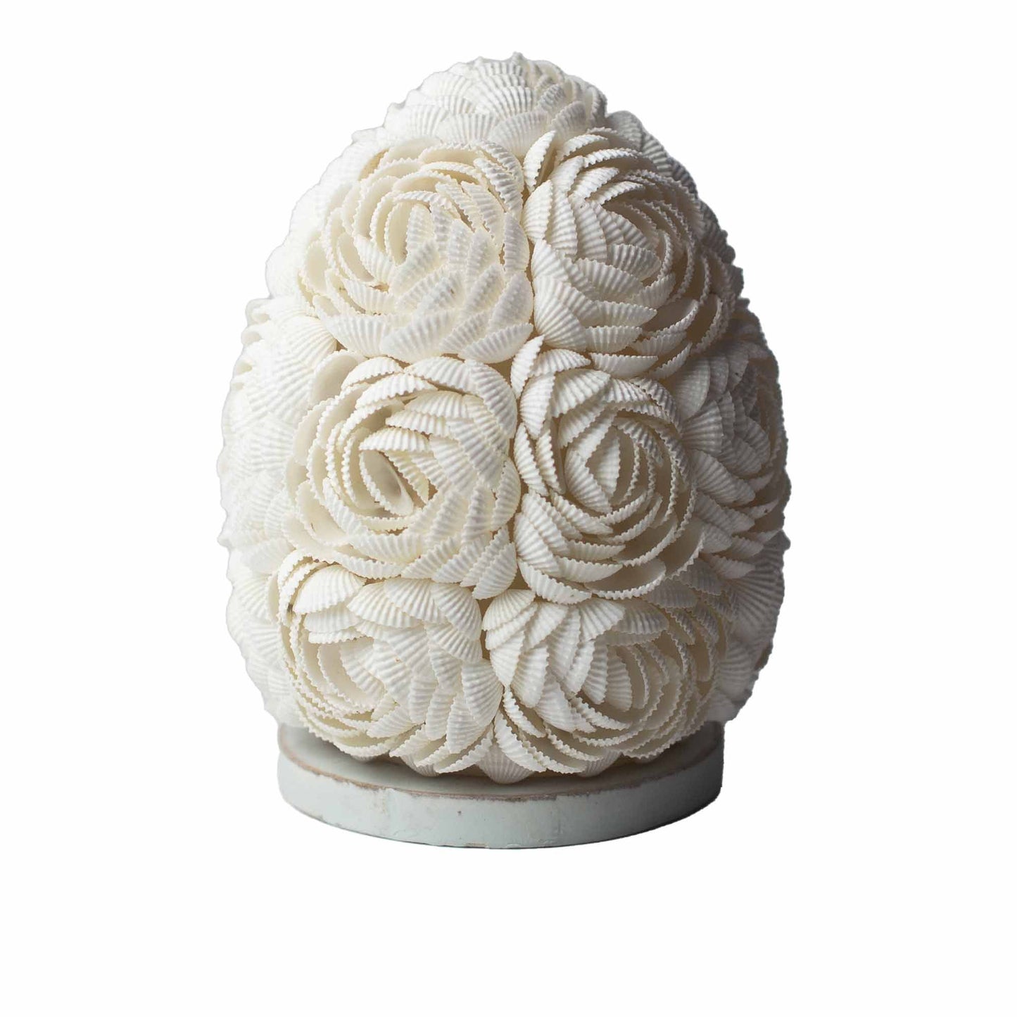 Boho Schelpen Lamp – Roze Ovaal | 15cm