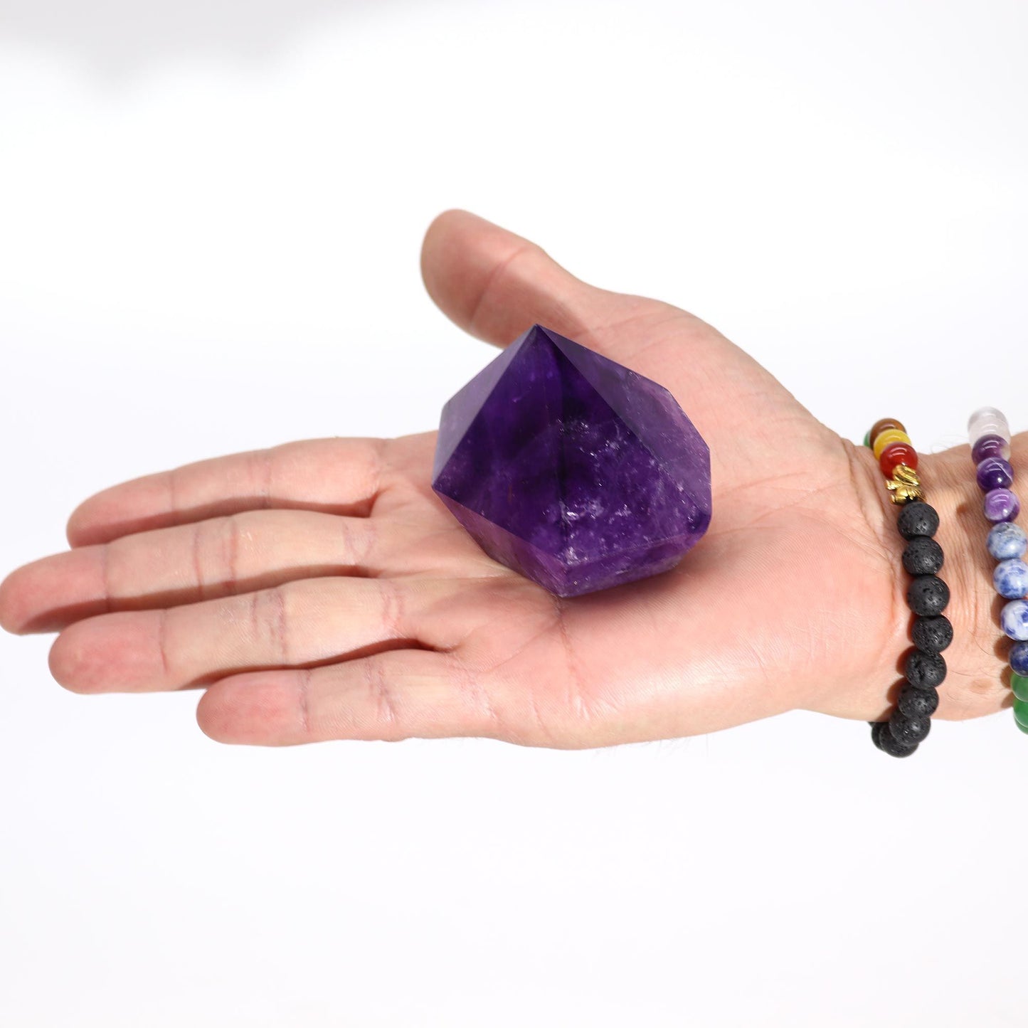 Medium Amethist Punten – Rijke Kleur (ca. 5,5-6,5 cm)