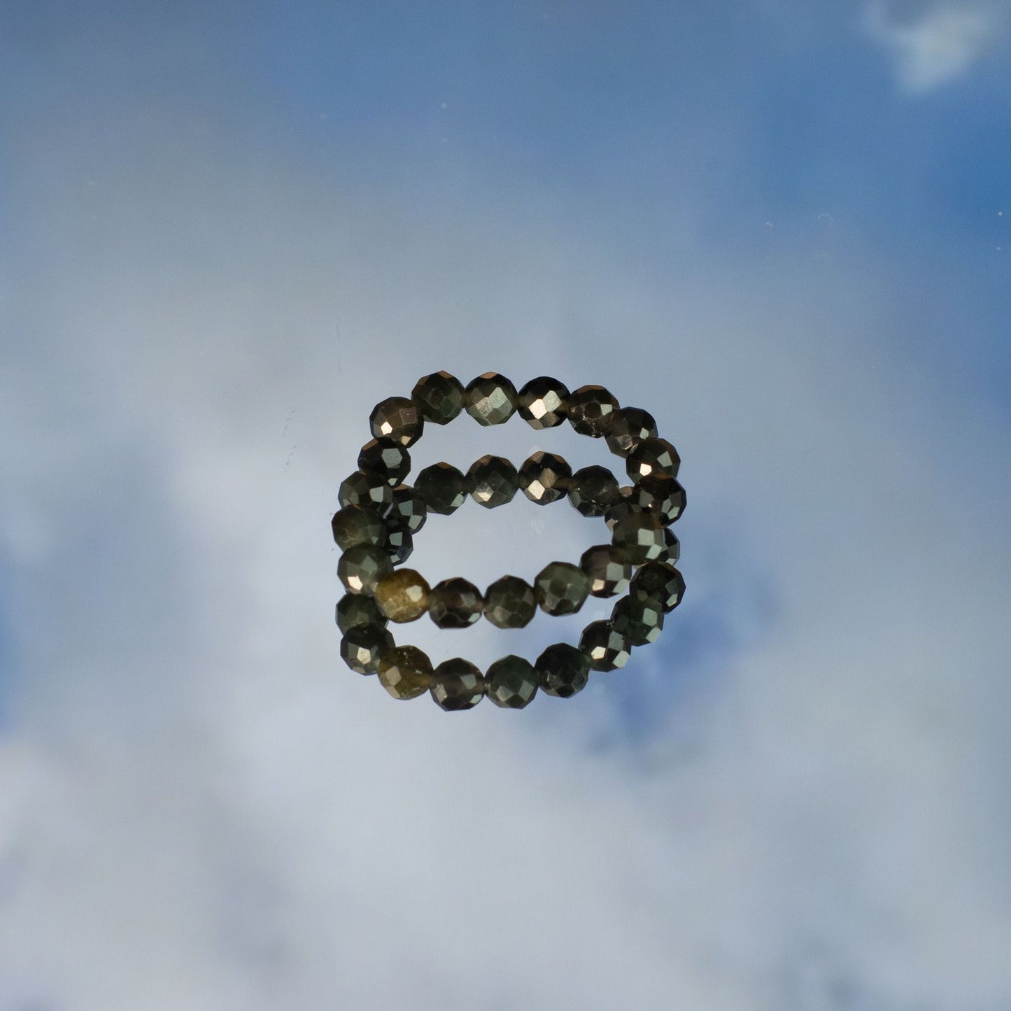 Nymph Spirit Edelstenen Ringset - Eindeloze Oceaan